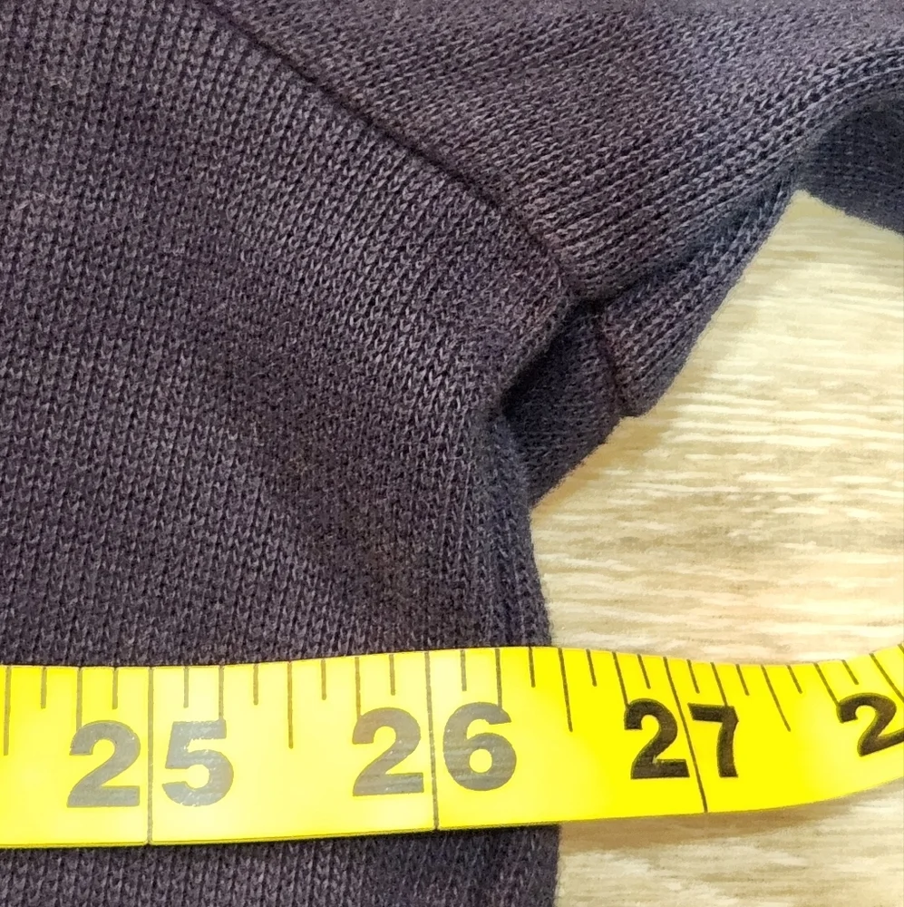 Polo Ralph Lauren Navy Pullover with Brown Elbow Patches Size Xlarge Tall - Picture 7 of 9